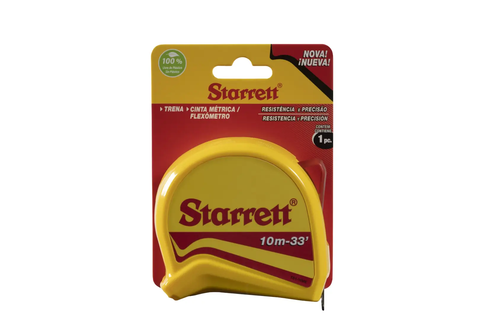 Cinta metrica de metal 10m - 33’ KTS1-10ME-S