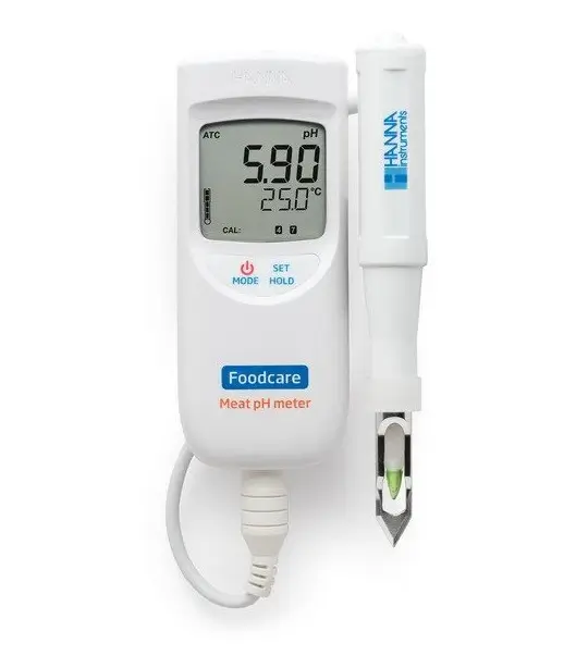 Medidor portátil de pH en carne (HACCP)  HI99163