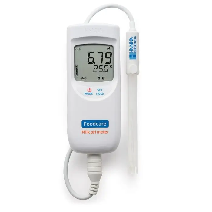 Medidor portátil de pH para alimentos y lácteos (HACCP) HI99162