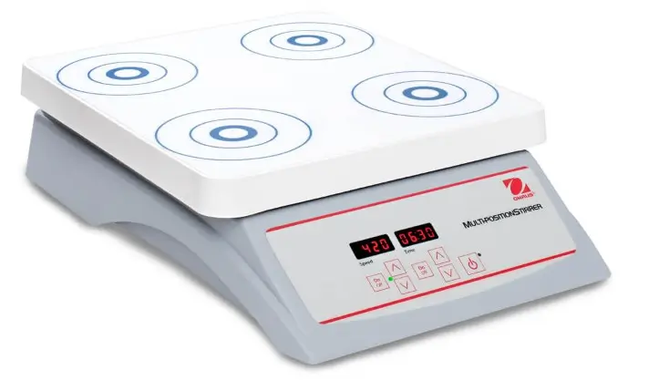 Agitadores de multiposición